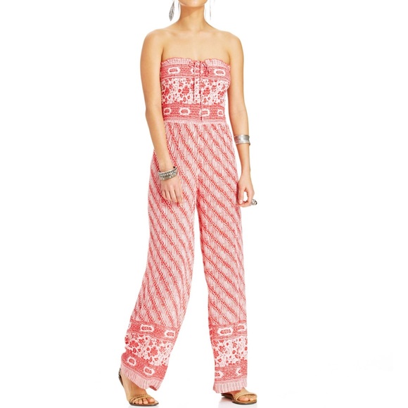 smocked top jumpsuit